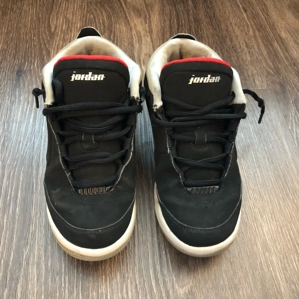 Jordan Big Fund Black & Red Sneakers